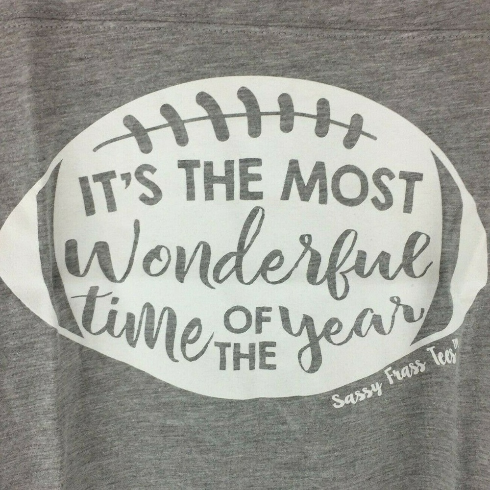 Sassy Frass T-Shirt Football Design Jersey Tee